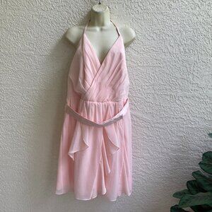 VERA WANG PINK DRESS SZ 18 WEDDING PARTY EVENING EVENT EXCELLENT